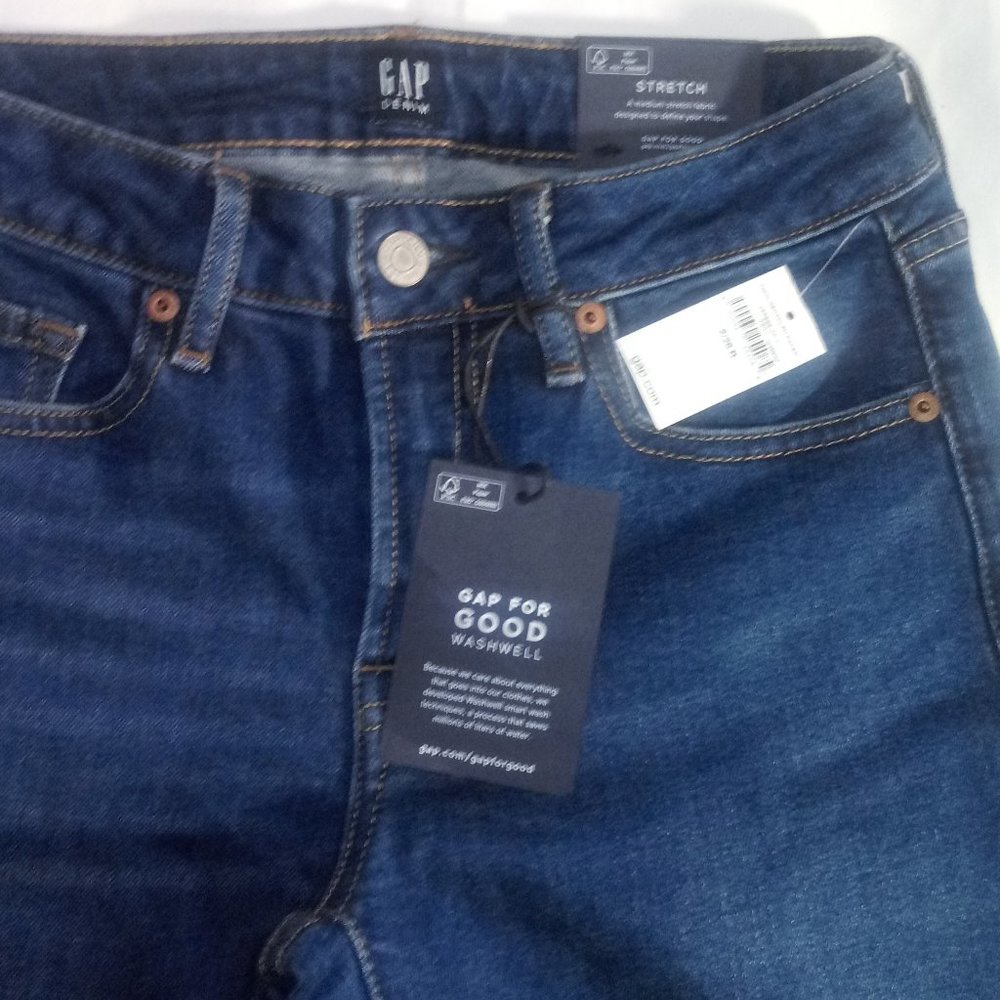 GAP CURVY TRUE SKINNY ANKLE JEANS